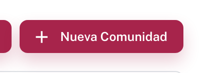 Botón Nueva Comunidad en la esquina superior derecha