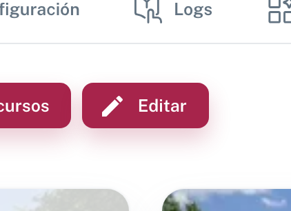 Botón Editar en la barra de acciones de la ficha